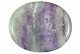 1.8" Polished Rainbow Fluorite Worry Stones - Photo 4
